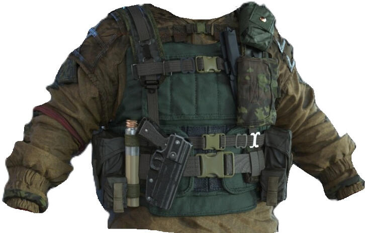 F.D.2 Low Profile ballistic body armor vest