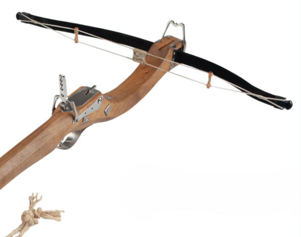Makeshift crossbow (50% done)