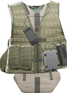 MOLLE plate carrier vest